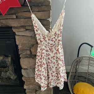 Junior size L - spaghetti strap cross back summer  dress
